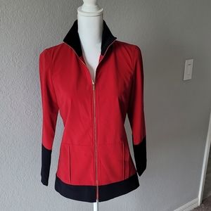 St John Knits Colorblock Sport Jacket